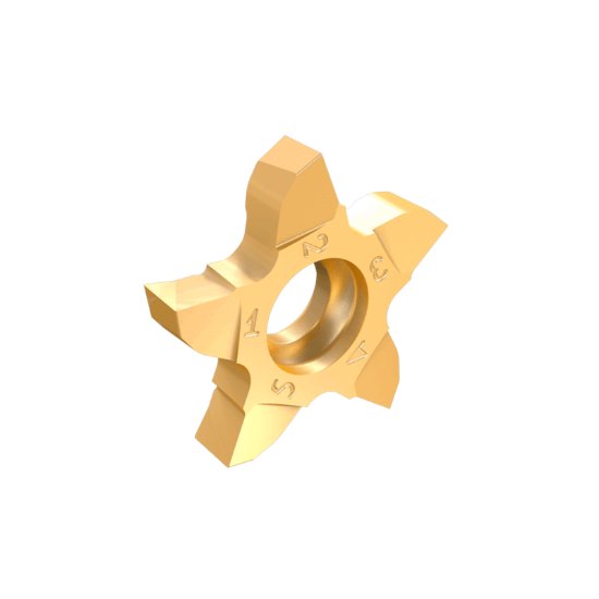 Picture of PENTA24N100J TP722 ICE PENTA24N100J TP722 Cut Off,Grooving,Groove Turning Insert 0.0390 0.99mm Wide